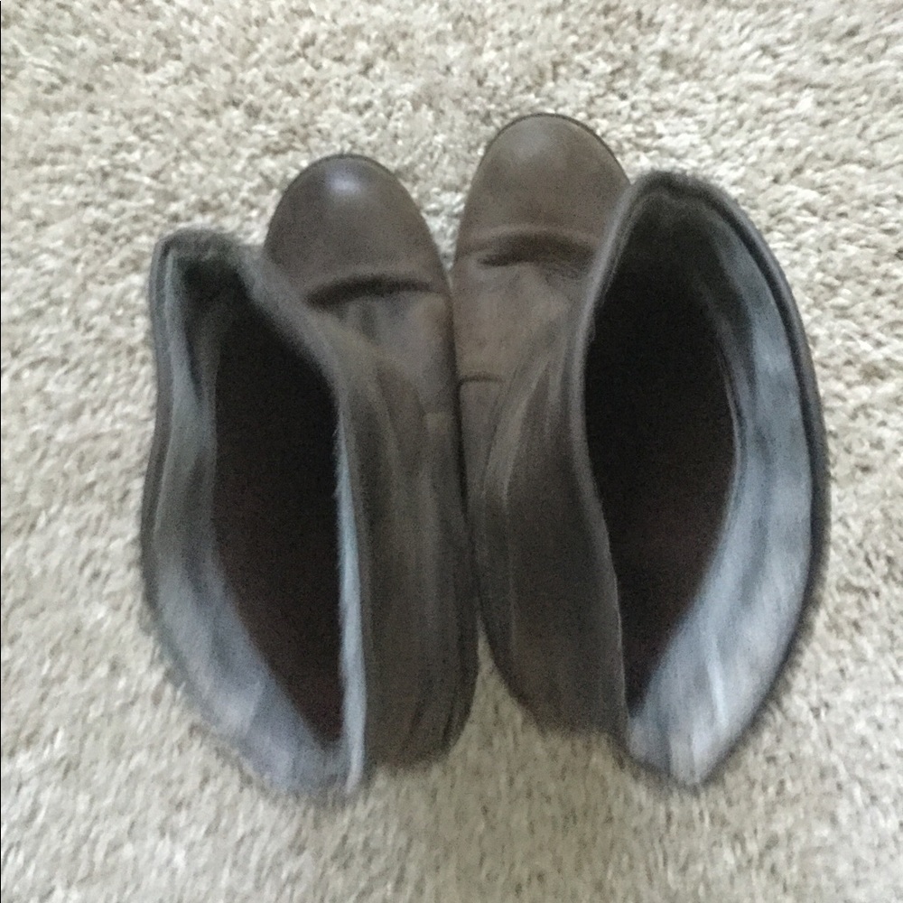 Leather Booties with 2 Buckles - Picture 4 of 8